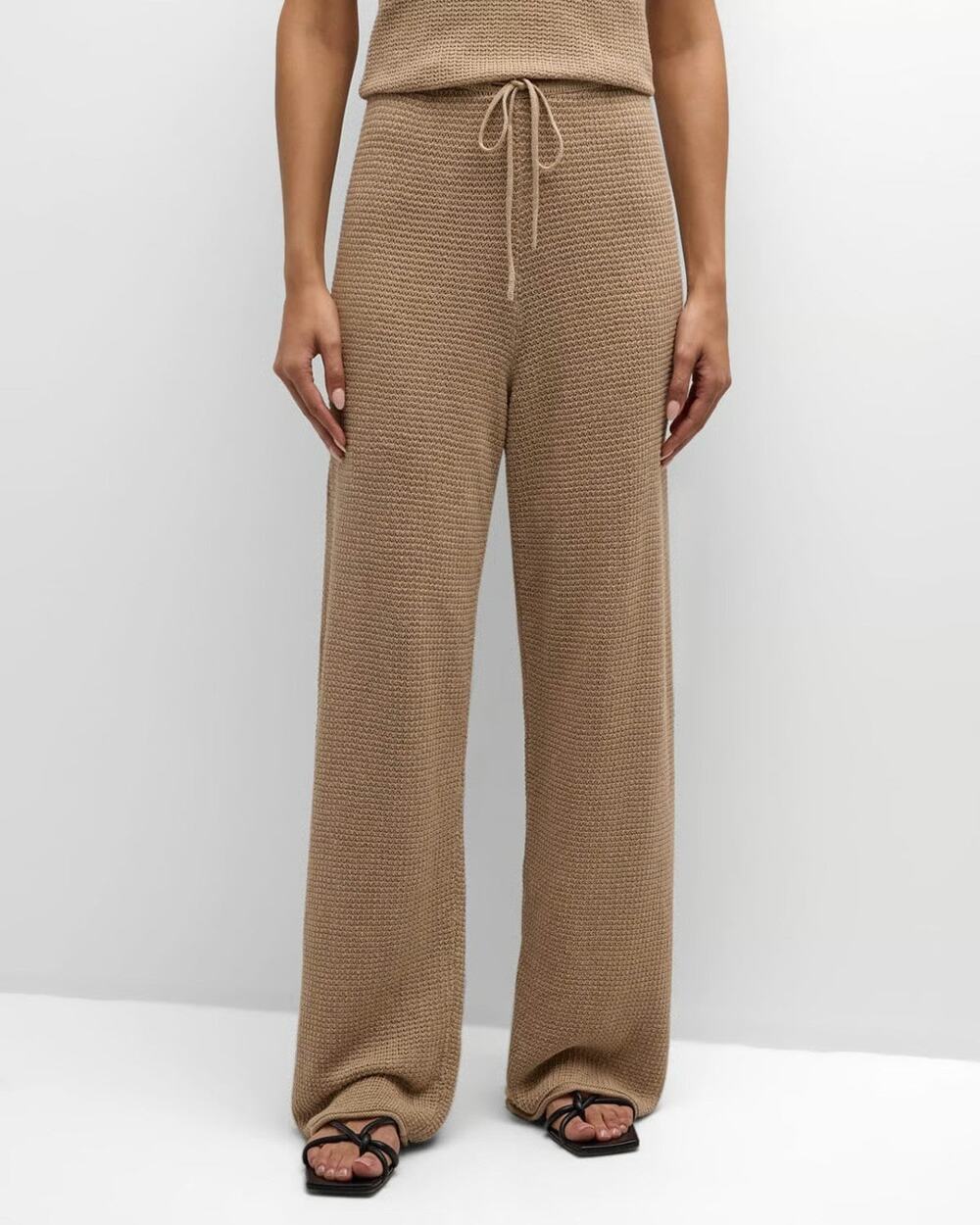 Onia Linen Knit Drawstring Pant - S